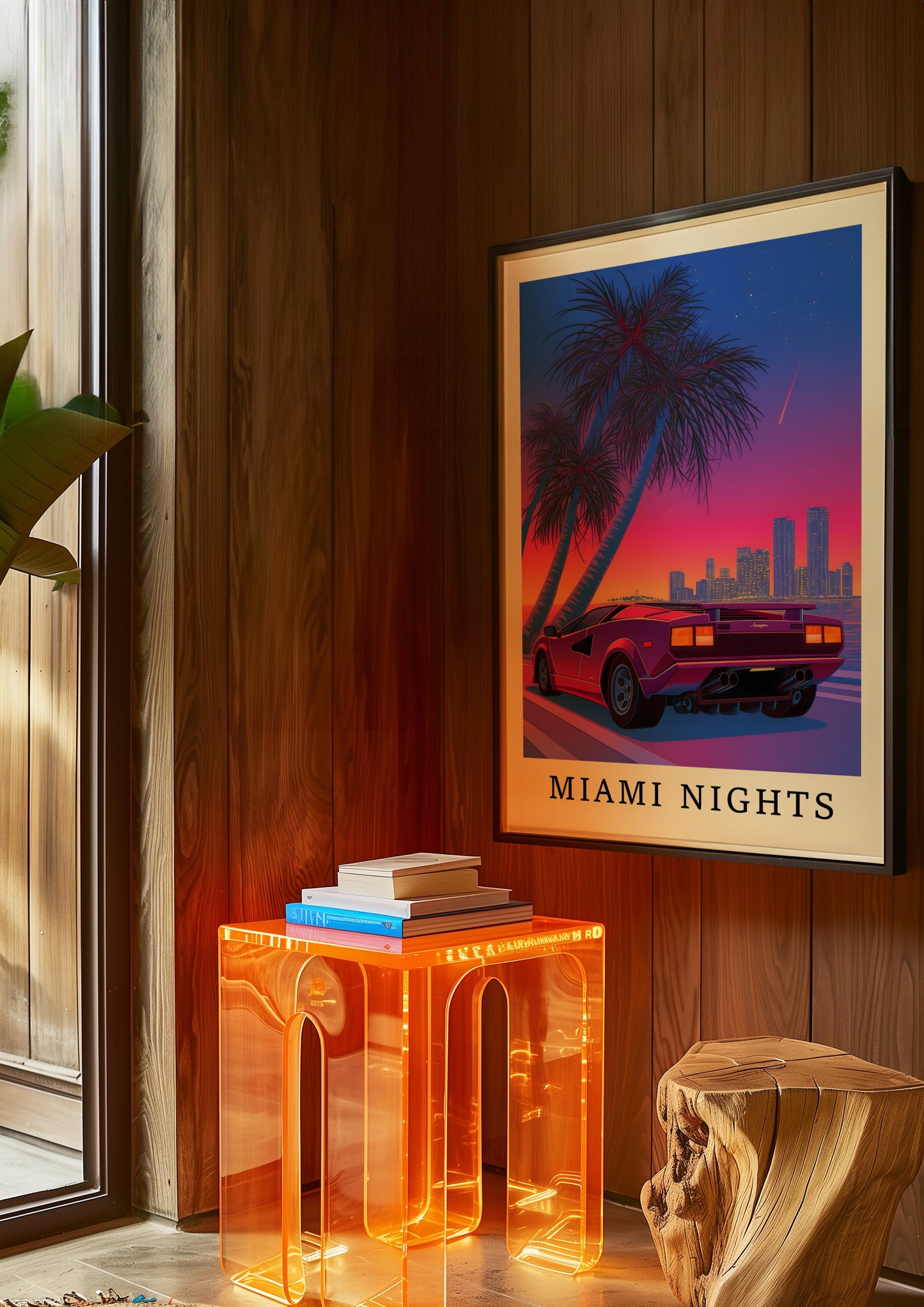 Lambo Miami Night