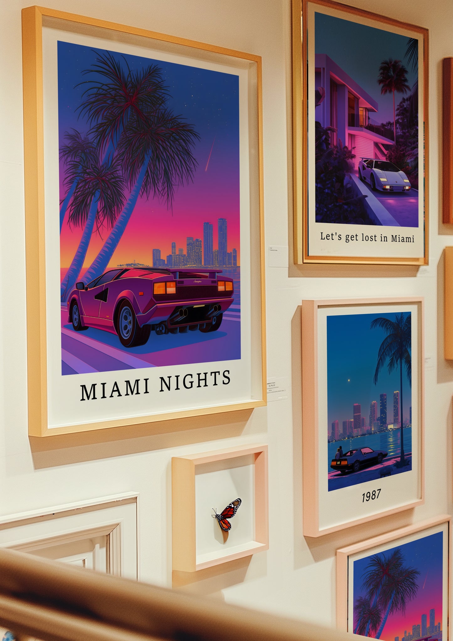 Lambo Miami Night