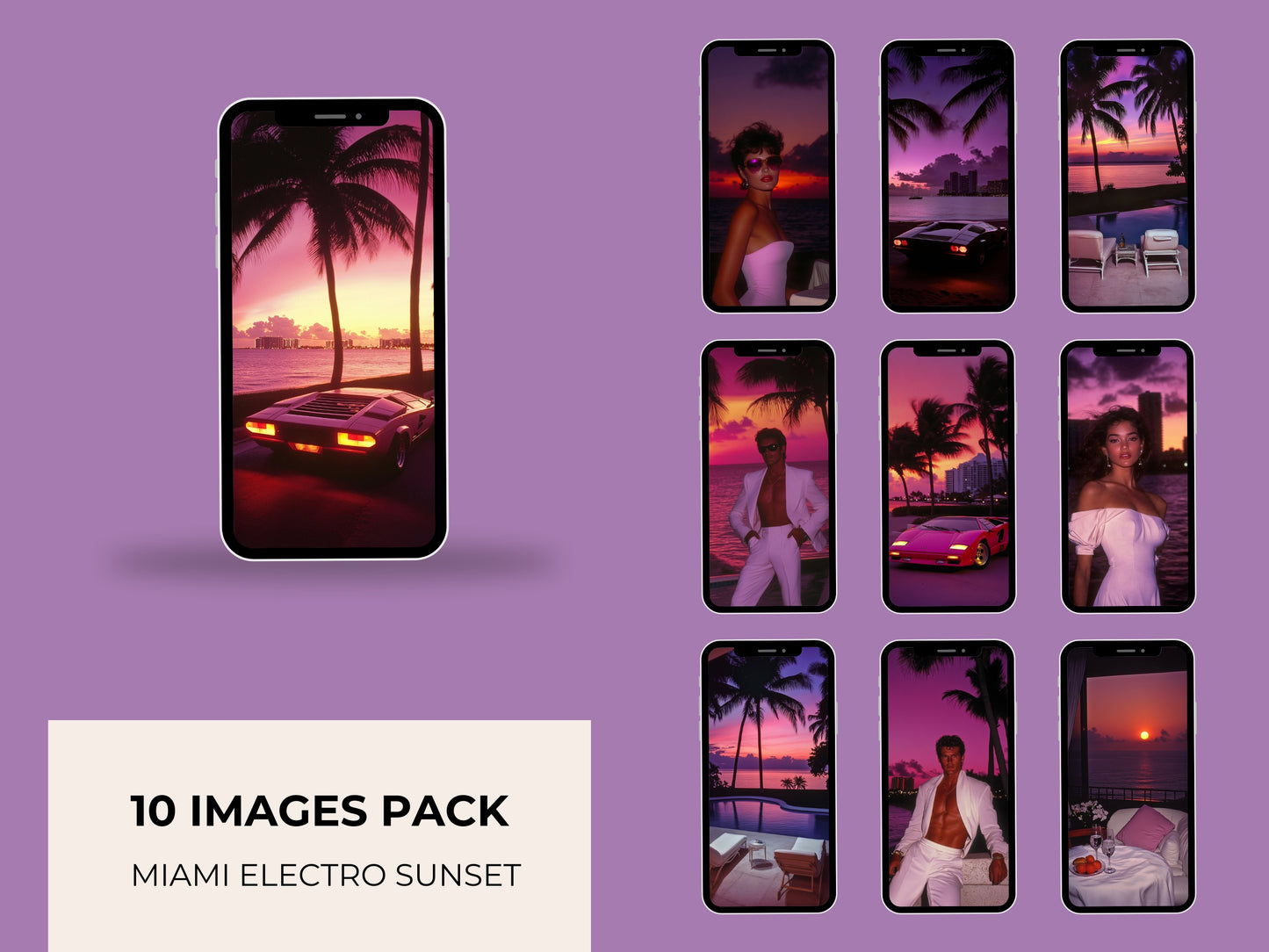 Miami Electric Sunset Pack